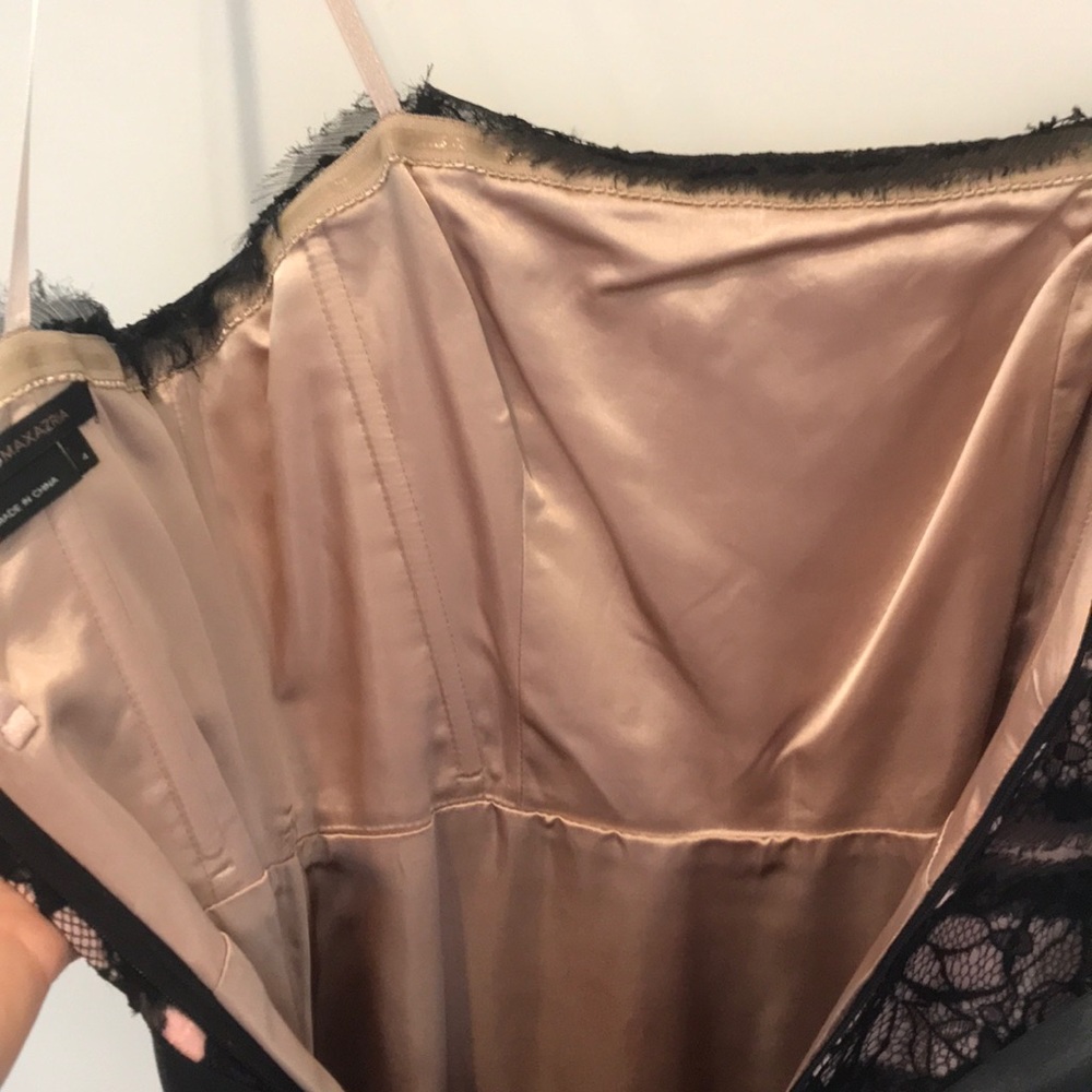 BCBG Max Azria Y2K Vintage Lace Tea Dress - Picture 6 of 8